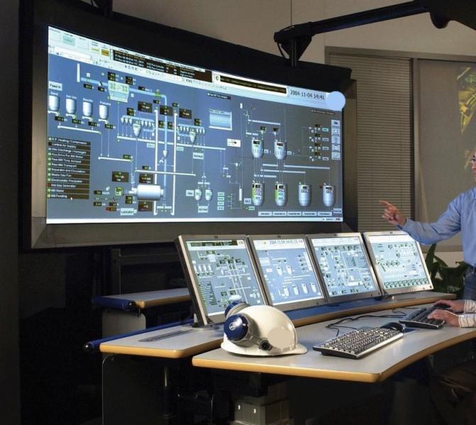 Sistema SCADA industrial